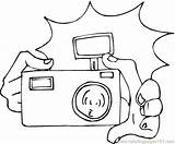 Camera Coloring Pages Yearbook Microwave Technology Appliances Drawing Flash Kids Club Line Clipart Printable Draw Getdrawings Color Needed Cliparts Flashing sketch template