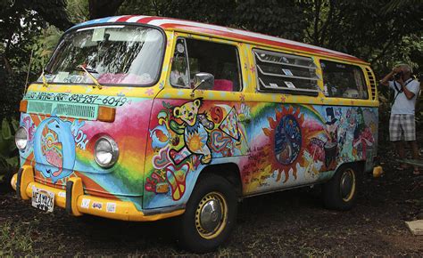 vintage  vw hippie bus photograph  venetia featherstone witty