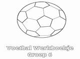 Groep Voetbal Werkboekje Minipret Kleurplaten Jouw sketch template