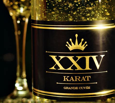 sip   karat gold leaf  xxiv karat grand cuvee sparkling wine