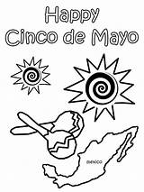 Mayo Cinco Coloring Fiesta Pages Printable Mexican Occasions Holidays Special Mexico Kids Drawing Getdrawings Color Kb Getcolorings Print Comments sketch template