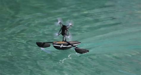 lindustrie cest fou le nouveau drone de parrot aussi  laise sur leau  dans les airs