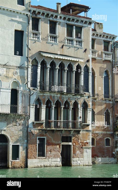venice italy palazzo dolfin grand canal stock photo alamy