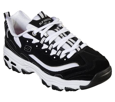 skechers work womens dlites healthcare pro slip resistant shoes