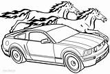 Mustang Coloring Pages Drawing Getdrawings sketch template