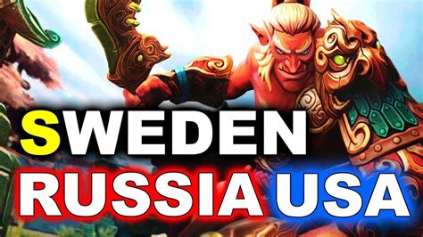team sweden vs russia usa wesg 2018 dota 2 youtube