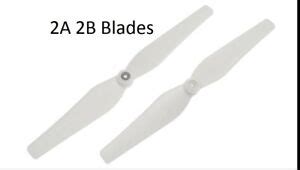 spare parts  vivitar aero view drone drc    blades white ebay