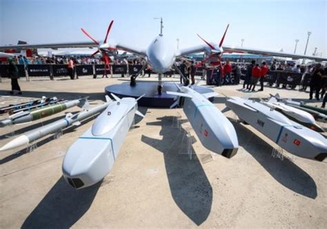 turkish attack drone akinci video cypriumnews