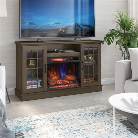 list  top   tv stand  fireplace