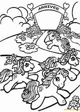 Pony Poney Ponies Colorear Kleines Ponei Piccolo Coloriages Pinkie Trickfilmfiguren Disegno Malvorlage Cartoni Kolorowanki sketch template