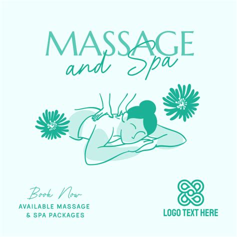 Serene Massage Instagram Post Brandcrowd Instagram Post Maker