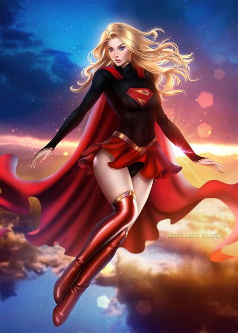 supergirl commission  ayyasap supergirl supergirl art female