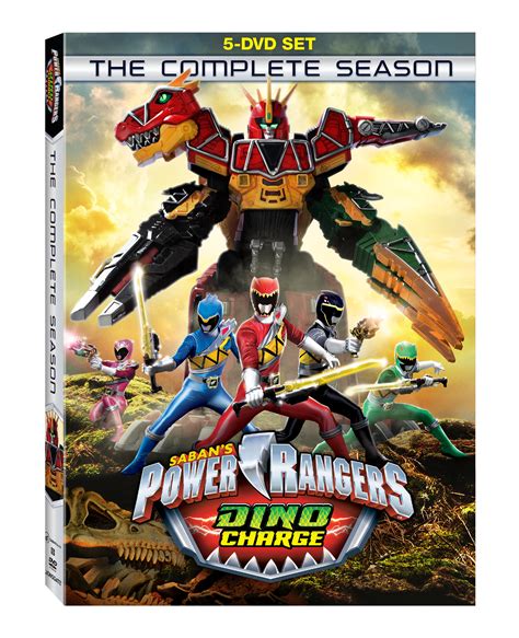 Power Rangers Dino Charge The Complete Season Coming To