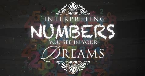 dream symbols dictionary interpreting numbers     dreams apostle david  taylor