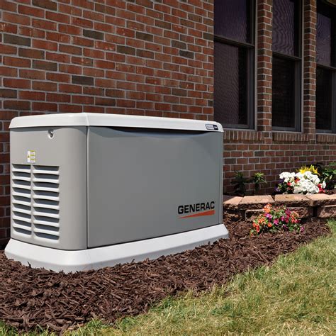 generac guardian series air cooled home standby generator  kw lp kw ng model