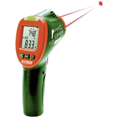 ir thermometer extech irt display thermometer       calibrated