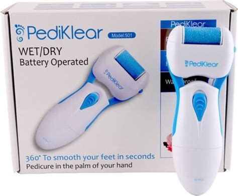 pediklear electronic foot file wetdry battery operated price