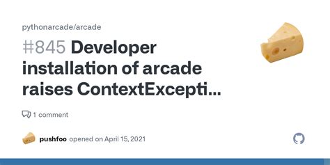developer installation  arcade raises contextexception   intel