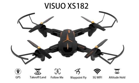 visuo xs drone gps full hd camera     quadcopter