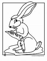 Coloring Pages Damian Lillard Bunny Wolf Howling Jr Template Cartoon Library Clipart Rabbit Animal sketch template