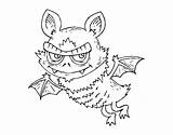 Pipistrello Colorare Morcego Ratpenat Dibuix Acolore Dibuixos Disegni Cat sketch template