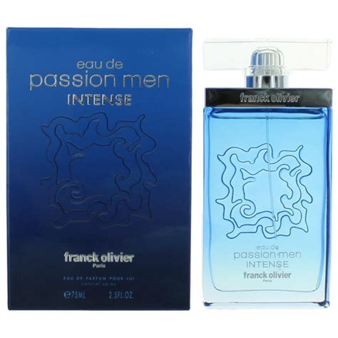 Eau De Passion Men Intense By Franck Olivier 2 5 Oz Edp Spray For Men