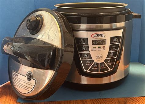 power pressure cooker xl model ppc euc ebay