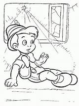 Coloring Pages Pinocchio Printable Drawing Kids His House Clipart Gif Library Bestcoloringpagesforkids sketch template