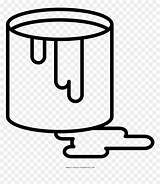 Paint Coloring Pages Bucket Colouring Buckets Para Tinta Latas Green Vhv Template sketch template
