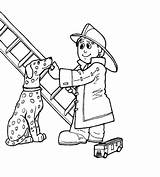 Dog Fire Coloring Dalmatian Pages Sparky Drill Do Template Getcolorings Color Popular sketch template