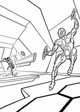 Blade Coloring Pages Legacy Tron Dodging Light Color Proud Flynn Kevin Son His 42kb Printable Getcolorings sketch template