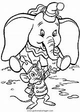 Dumbo Ausmalen sketch template