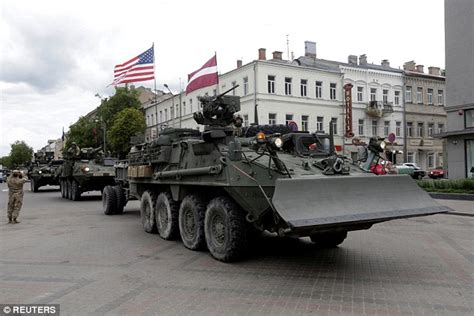russia could invade poland overnight says us think tank daily mail