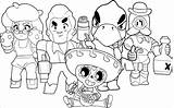 Brawl Stars Coloring Pages Brawlers Coloringbay Print sketch template