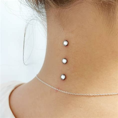 Piercing Microdermal Con Strass Tornasolado – Cielo Accesorios