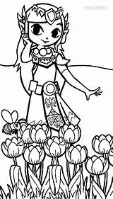 Legend Dibujos Waker Cool2bkids Kostenlos Ausdrucken Prinzessin Malvorlagen Roblox Fairy Ausmalen Princesa Imprimé sketch template