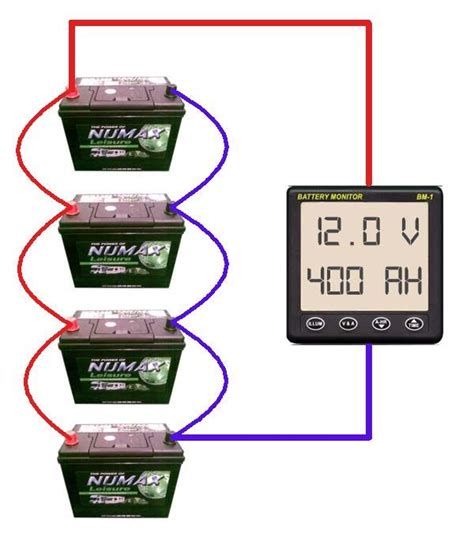 parallel battery bank wiring diagram   pinterest solar ham radio  radios