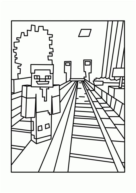 printable minecraft coloring page minecraft coloring pages coloring