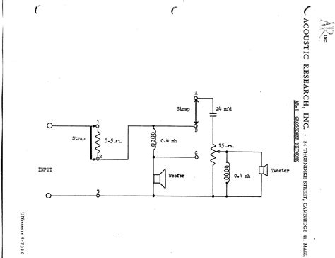 tweeter crossover wiring diagram   wiring diagram image