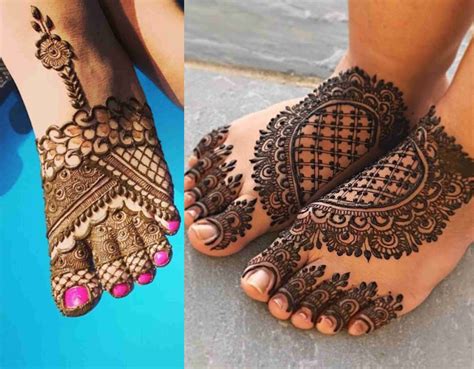 leg mehndi designs for brides 2020 henna mehdni designs for feet