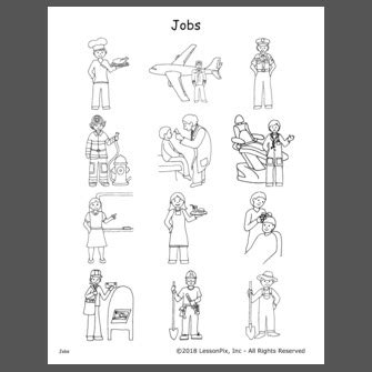 jobs coloring page