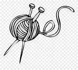 Knitting Yarn Clipart Ball Clip Needles Needle Vector Graphics Pinclipart Clipground Downloads Resolution sketch template