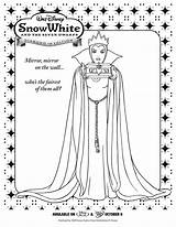 Snow Coloring Pages Queen Activity Dwarfs Sheets Seven Kids Disney Printable Printables Activities Descendants Word Puzzles Search Print Evil Witch sketch template