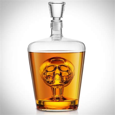 Whiskey Skull Glass Decanter Rare T Touch Of Modern