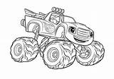 Coloring Monster Truck Kids Printable Print sketch template