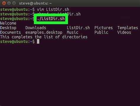 write  shell script  bash shell  ubuntu