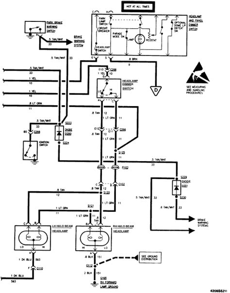 silverado headlight wiring diagram  wiring collection