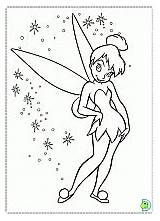 Tinkerbell Coloring Dinokids Pages Coloringdisney sketch template