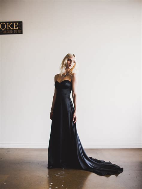 30 Of The Most Stunning Black Wedding Dresses Chic