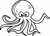 Octopus Coloring Pages Kids Drawing Realistic Printable Color Sheet Sheets Drawings Print 2520 31kb Preschool sketch template